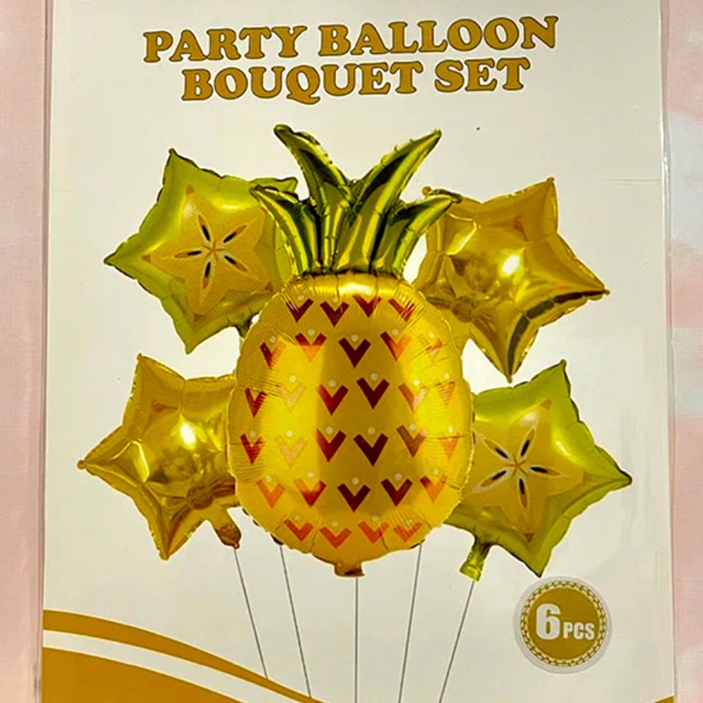 Pineapple Starfruit Balloon Set